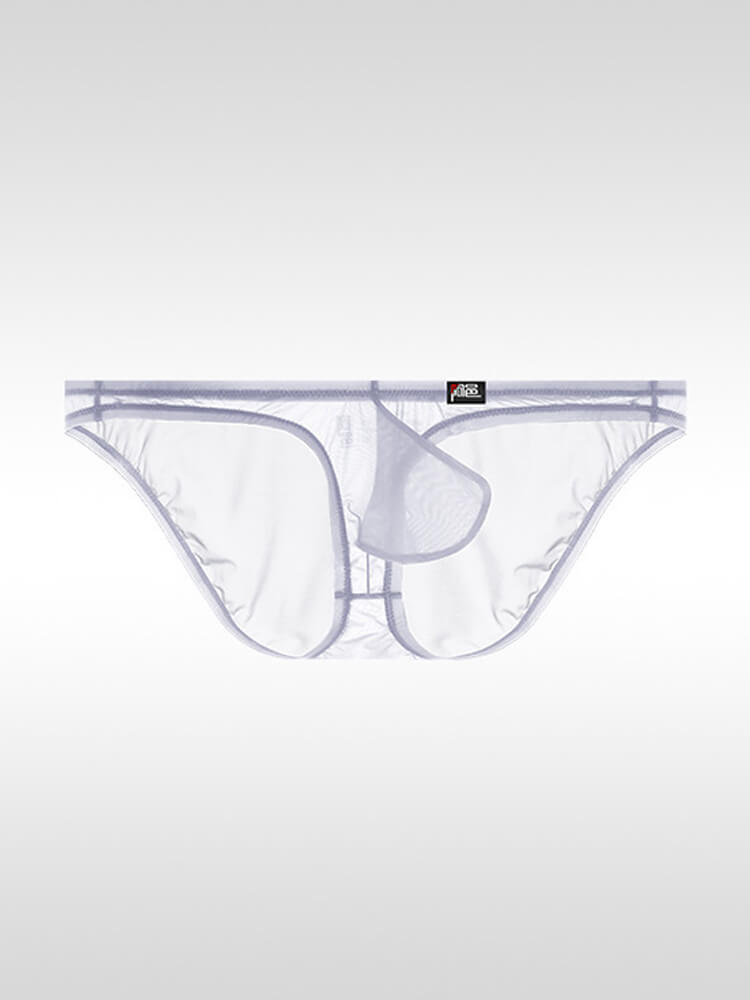 Men's Sheer Sexy U-Shaped Bulge Thin Briefs