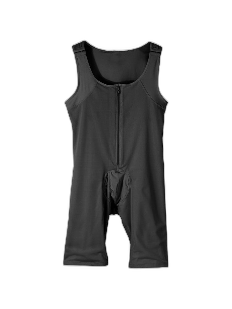 Men’s Abdomen Body Shaper Legs Control Bodysuit