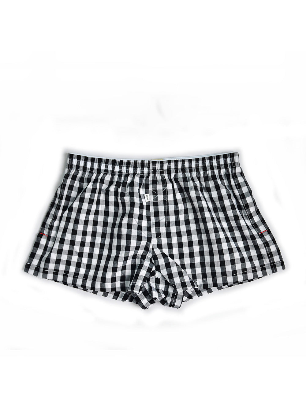 D.M Men's Fashion Low Waist Striped Cotton Home Shorts