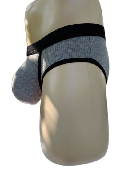 3 Pack Men's Seamless Comfort Large Supportive Pouch Sexy Low-Rise Briefs
