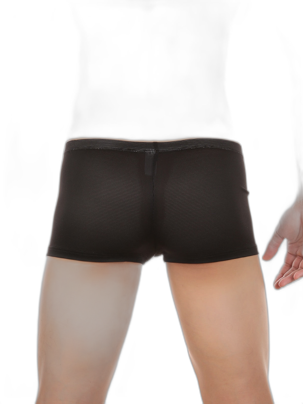 Men's Big Pouch U-convex Trunks with Fly
