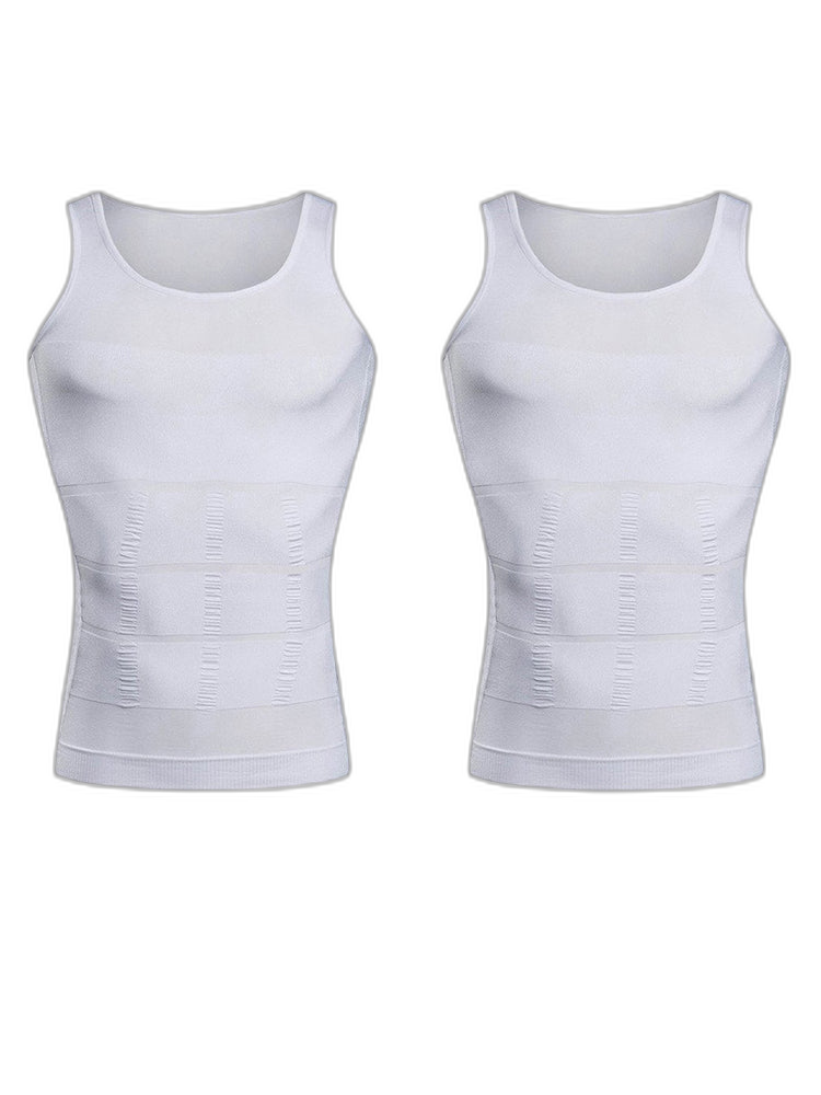 2 Pack Men Body Slimming Tummy Shaper