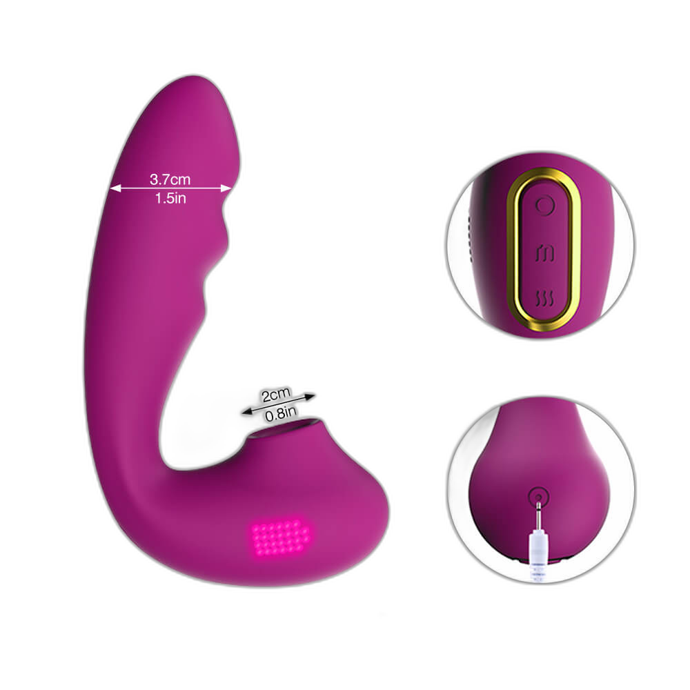 Tara - G Spot Vibrator - Clitoral Sucker