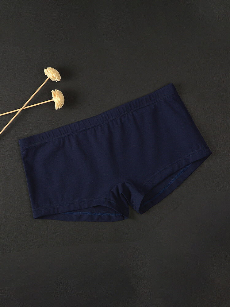 Men's Low-Rise Non-Pouch Sexy Tight Boxer Briefs