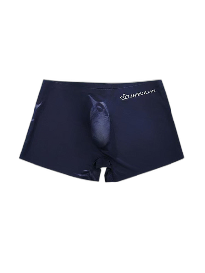 2-pack Men's Translucent Seamless 3D Pocket Trunks