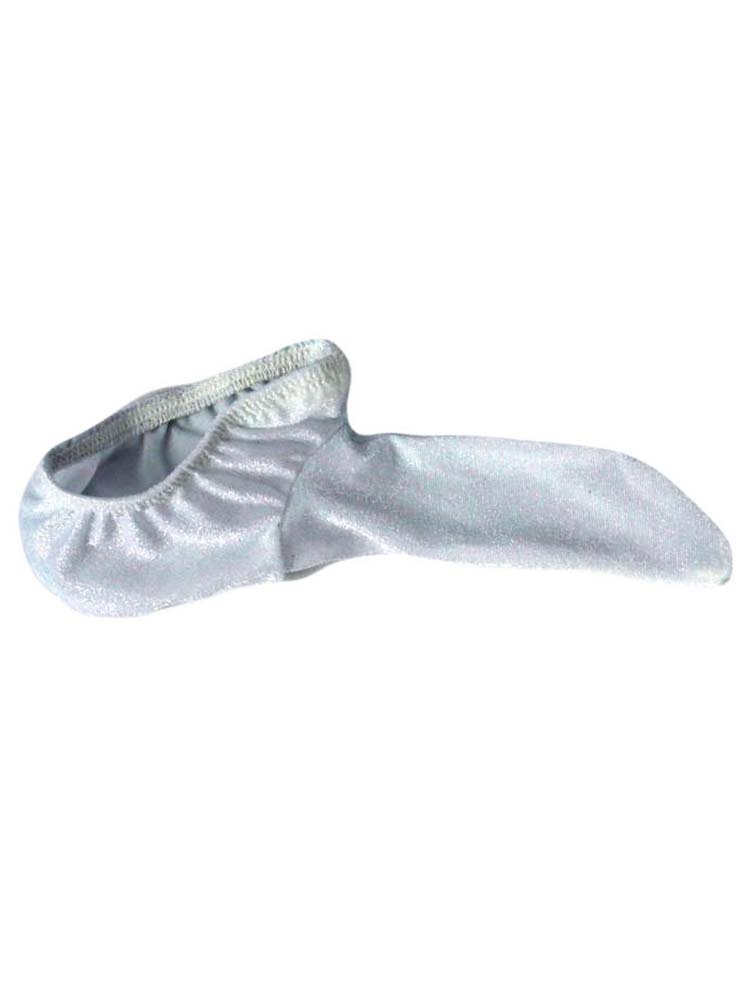 Solid Color Elastic Nylon Cock Sock