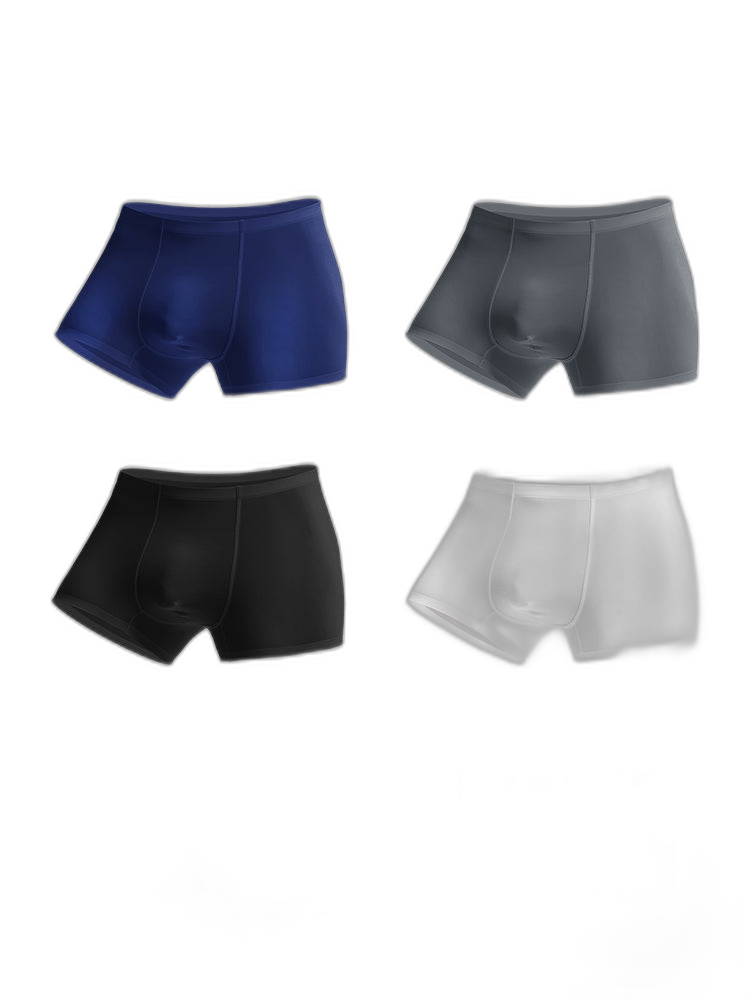 2 Pack Ultra-thin Cool Antibacterial Underwear