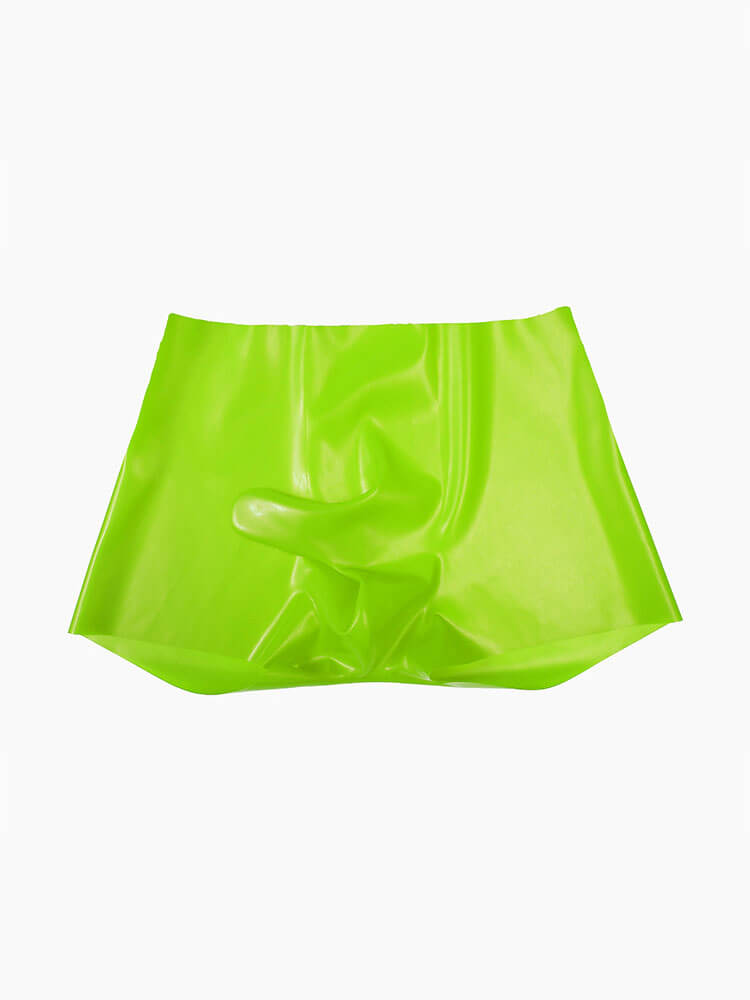 Men's Tight Latex Bullet-Separated Boxer Briefs