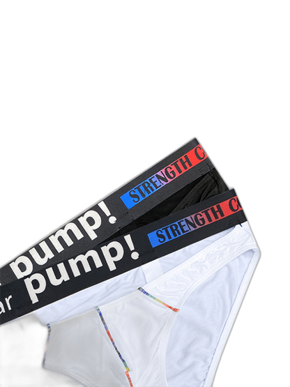 2 Pack Men’s Sexy Low-rise Garter Briefs