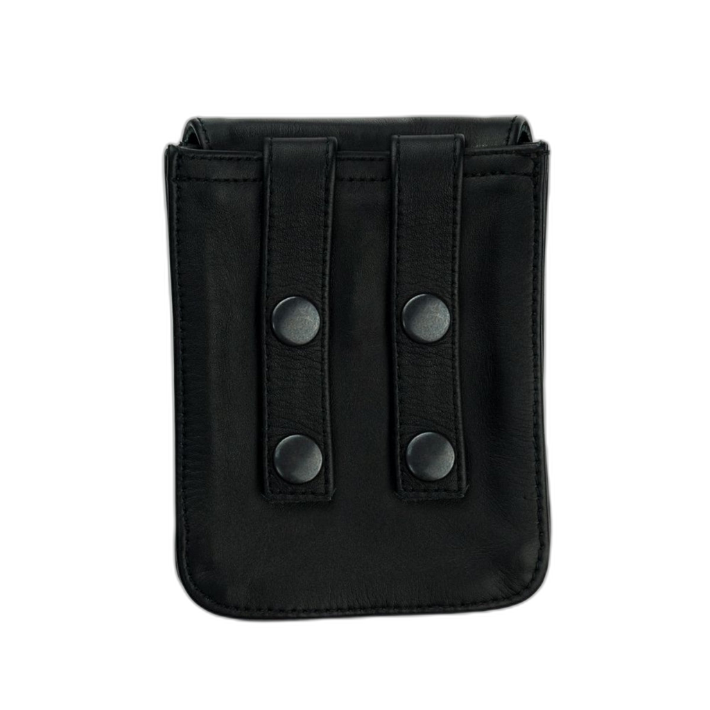 Prowler Red Leather Pouch Wallet Black