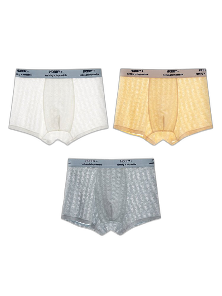 3 Pack Men's Anti-Odor Seamless Comfort Ultra-Soft Trunks