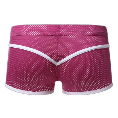 2 Pack Breathable Mesh Lightweight Summer Men's Boxer Briefs