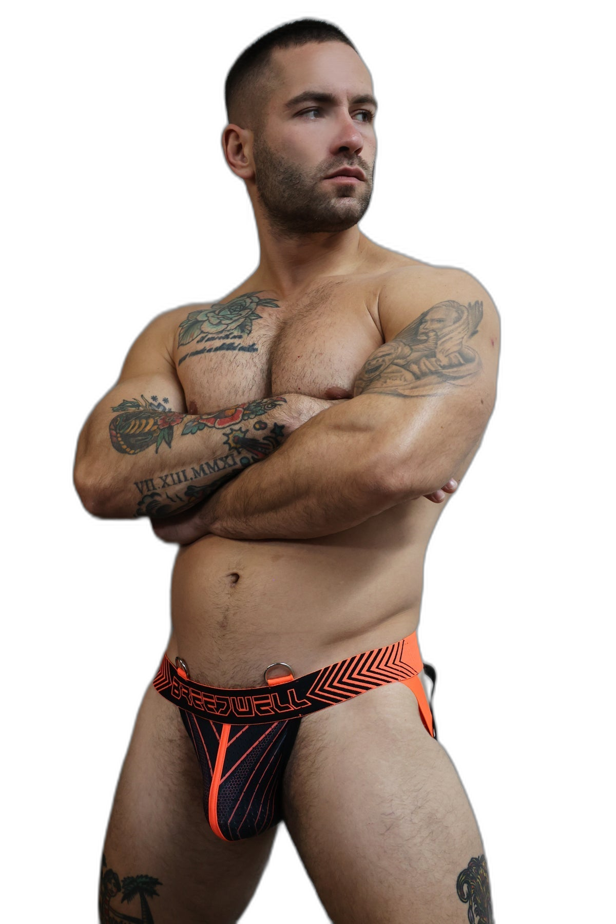 Breedwell Futura Jockstrap Neon Orange