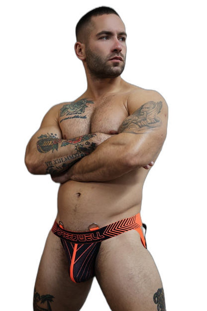 Breedwell Futura Jockstrap Neon Orange