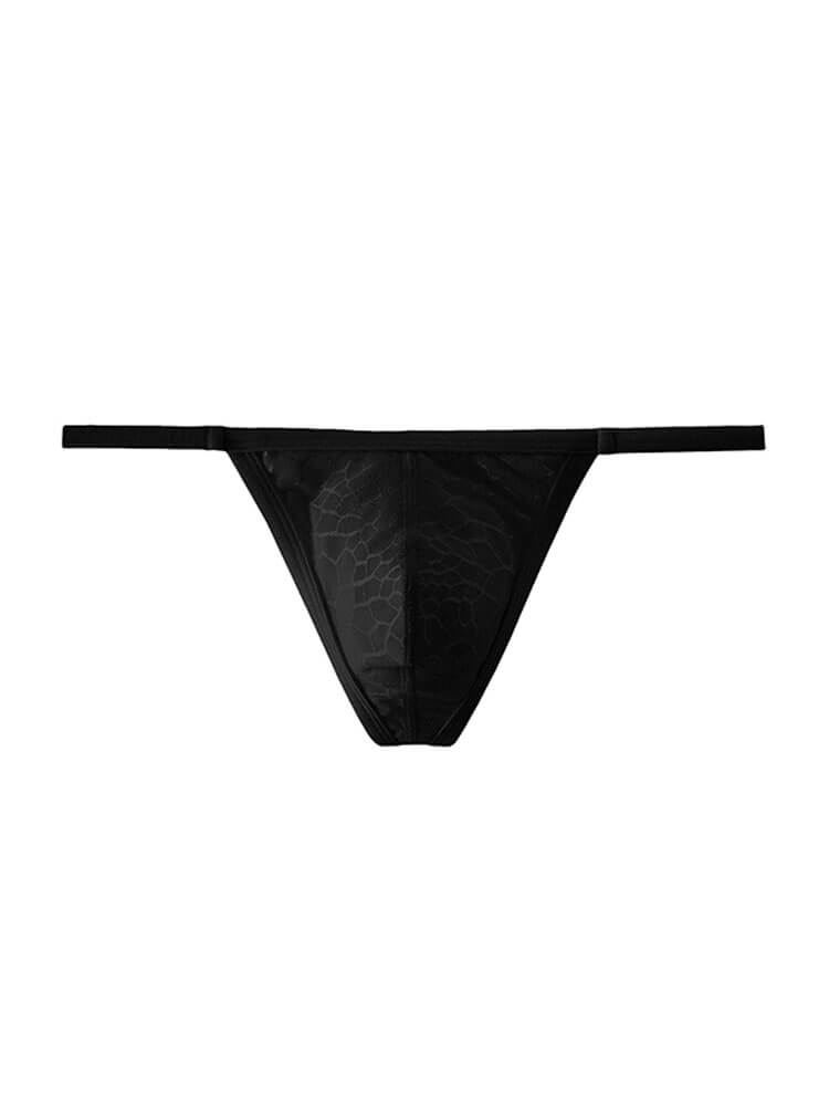Men's Sexy Teardrop-Shaped High-Slit Bikini Thong