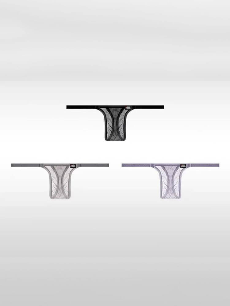 Men's Low-Rise Ultra-Thin Sheer Thong