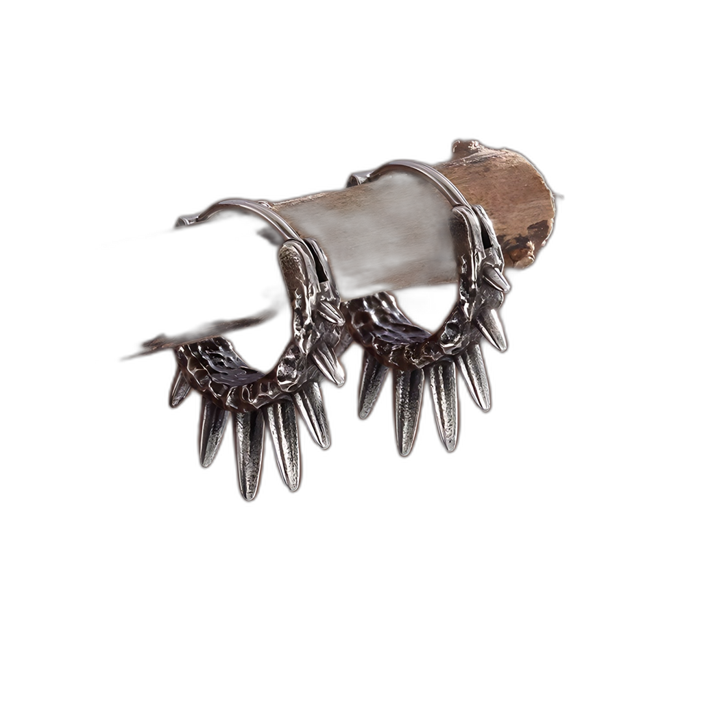 Spike Hoop Earrings