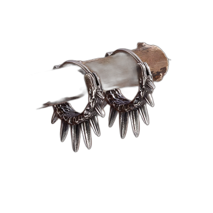 Spike Hoop Earrings