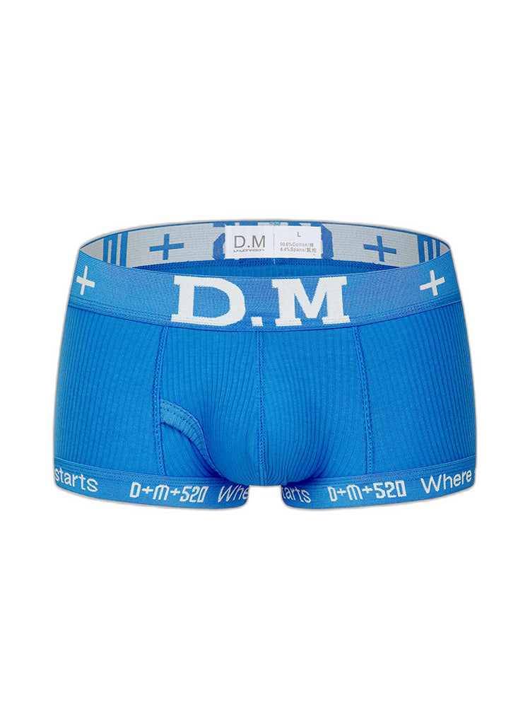 2 Pack Men's Low-rise Sexy Side Opening Pocket Trunk