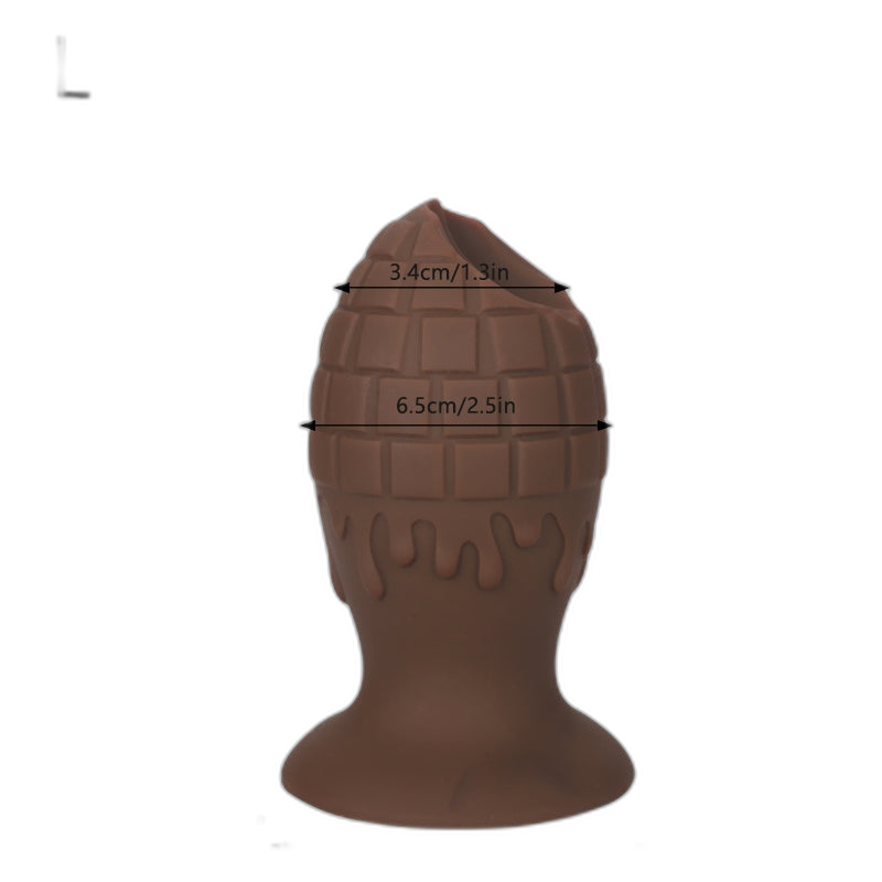 Chocolate Butt Plug - Small Butt Plug - Anal Toy