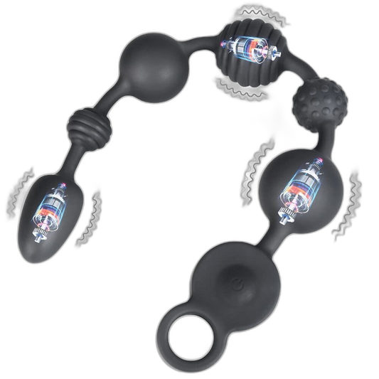 Planet – Silicone Vibrating Anal Beads