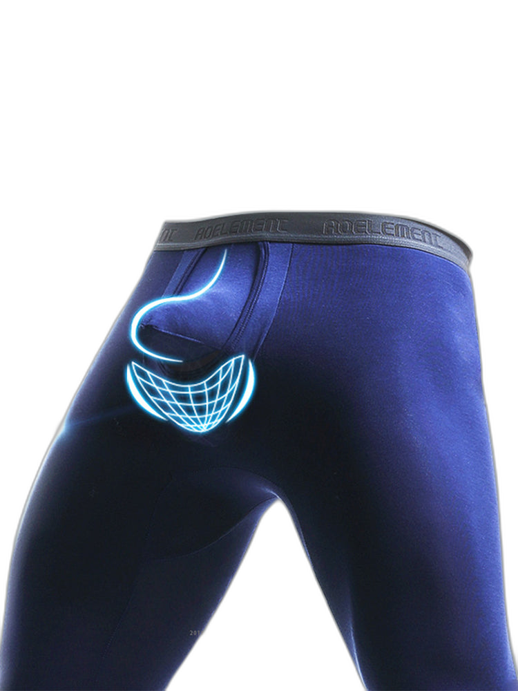 Men's Mid-Weight Wicking Thermal Bottoms