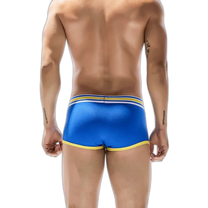 SEOBEAN Racing Stripes Low Rise Boxer Briefs