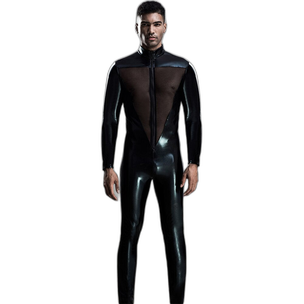 Sexy Mesh Bodysuit Clubwear