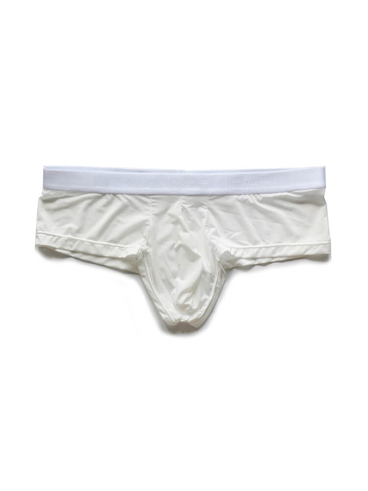 D.M Men's Low-Rise Sexy Ice Silk Breathable Thong