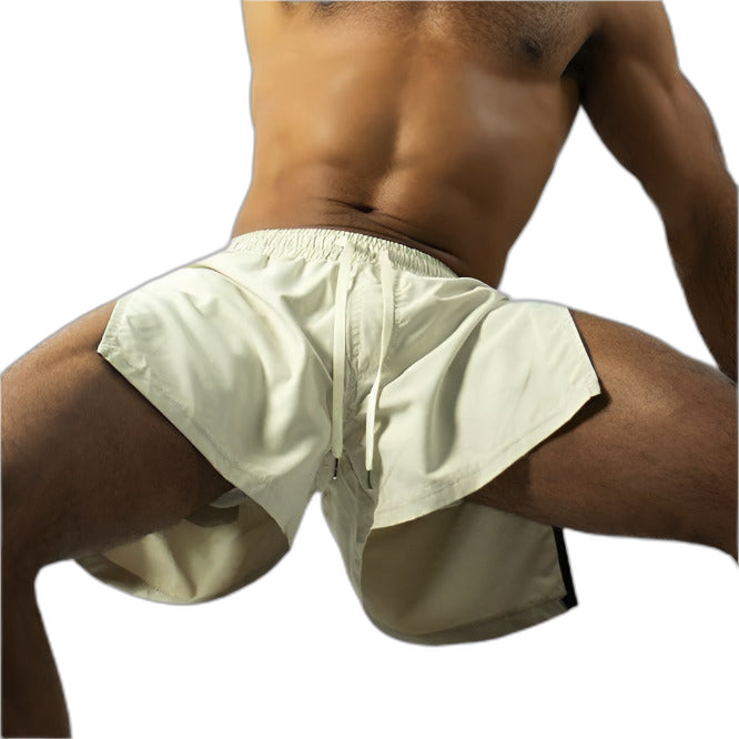 Zippered Running Shorts