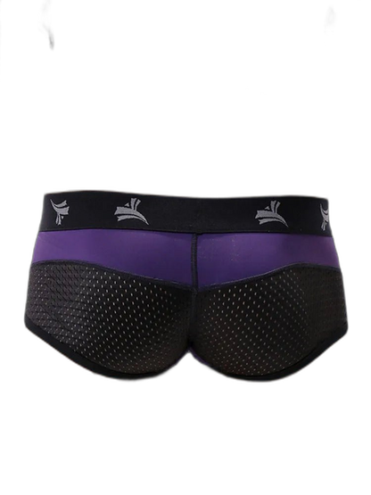 3 Pack Nylon Mesh Breathable U-Pouch Trunks
