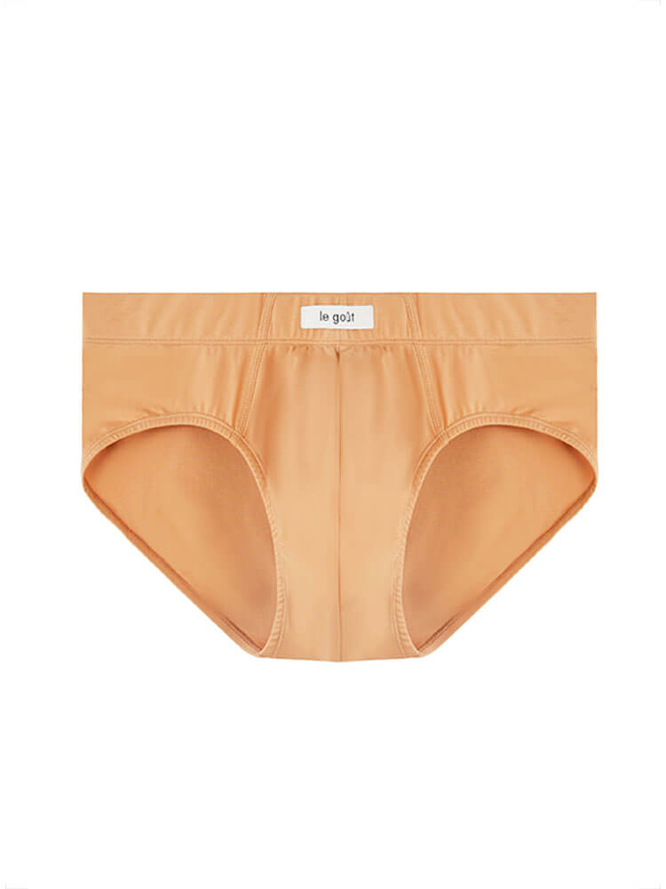 Men's Solid Color Breathable Antibacterial Cotton Briefs