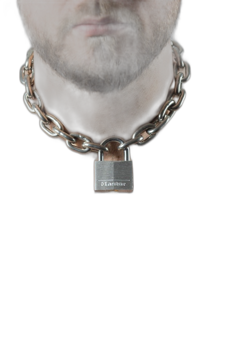ruff GEAR Pitbull Chain 6mm with 40mm Master Lock