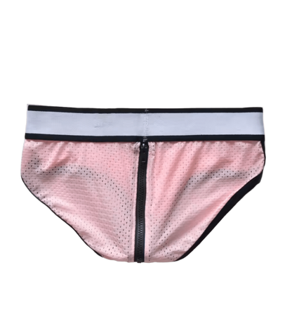 Dog & Master Mesh Zipper Bum Briefs