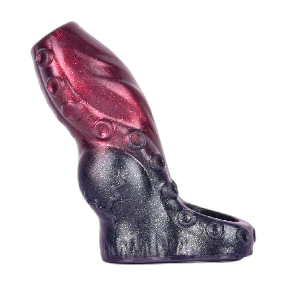 Aqua - 4-5 Inch Penis Sleeve - Hollow Cock Sleeve