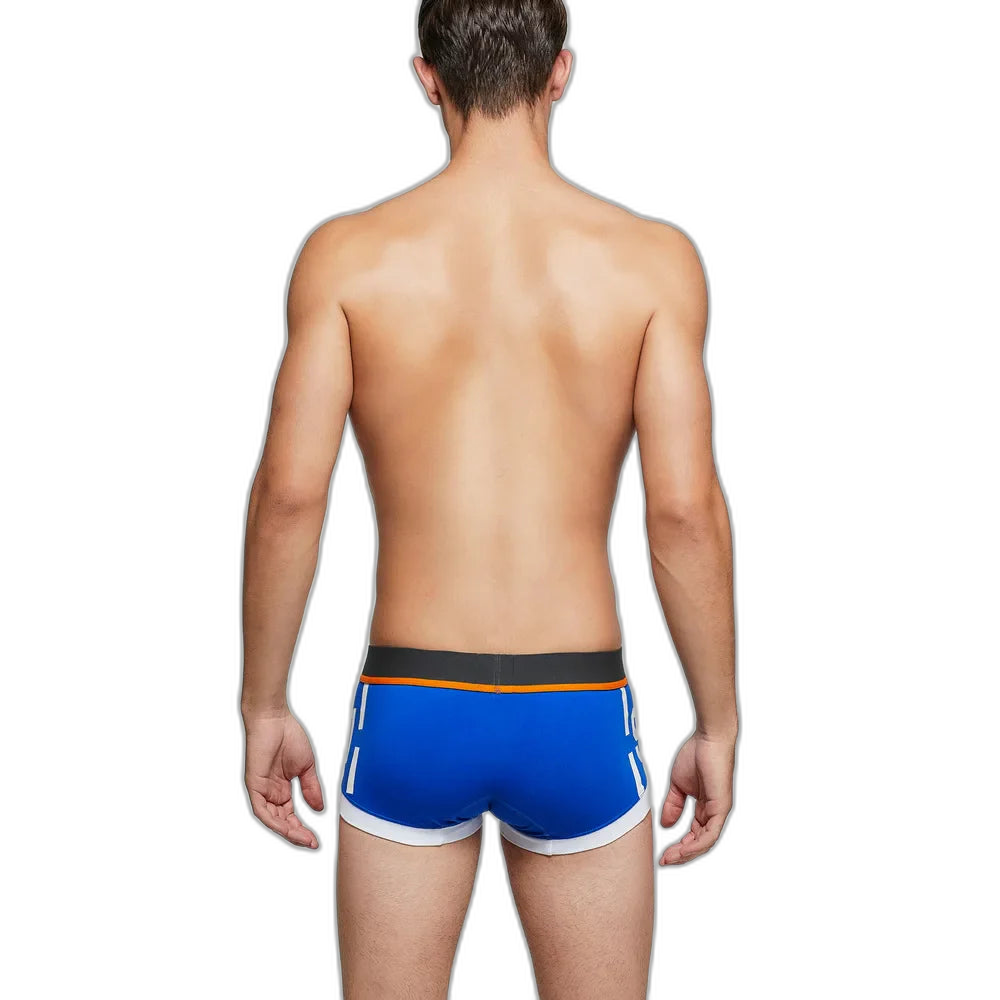 SEOBEAN Athletic Print Cotton Boxer Briefs