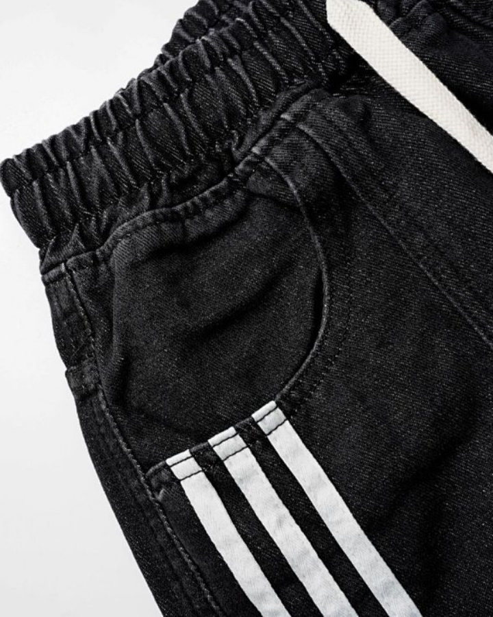 KIIKIO Vintage Washed Denim Shorts