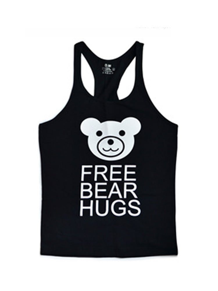 D.M Free Bear Hugs Tank Tops