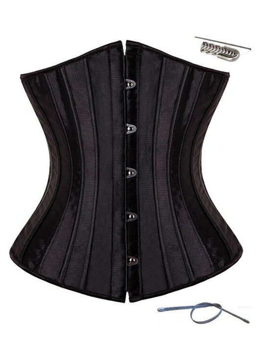 Men's 26 Steel Bones Satin Court Corset