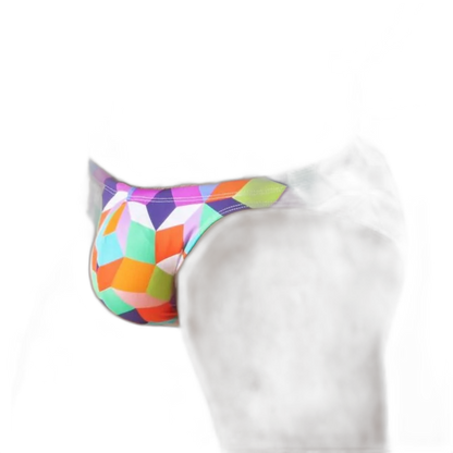 TOF Paris Print Swim Mini Brief Purple