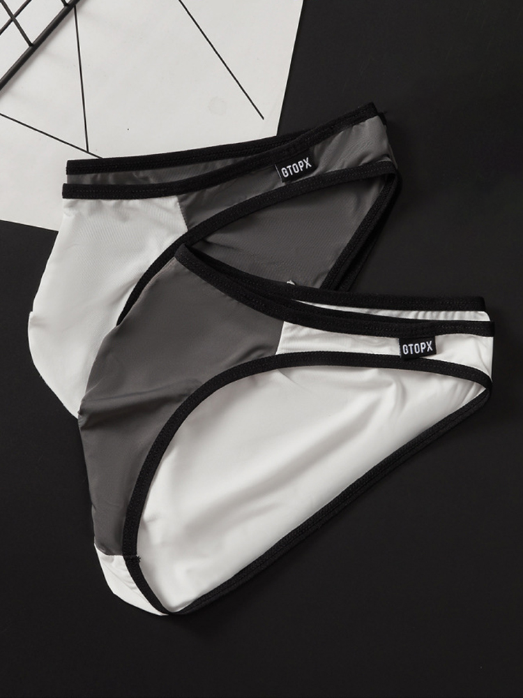 Men's Thin Low-rise Breathable Large Pouch Briefs