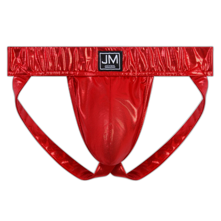 Jockmail Erotic Edge PU Leather Jockstrap