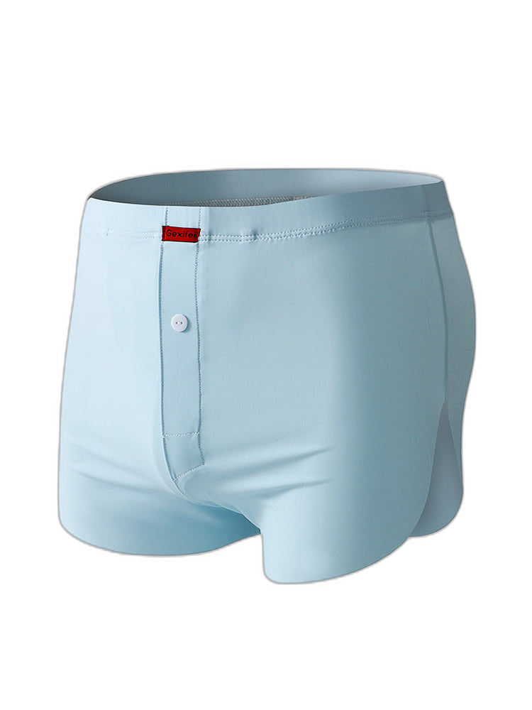 4 Packs of Men's Loose Breathable Sports Casual Underwear