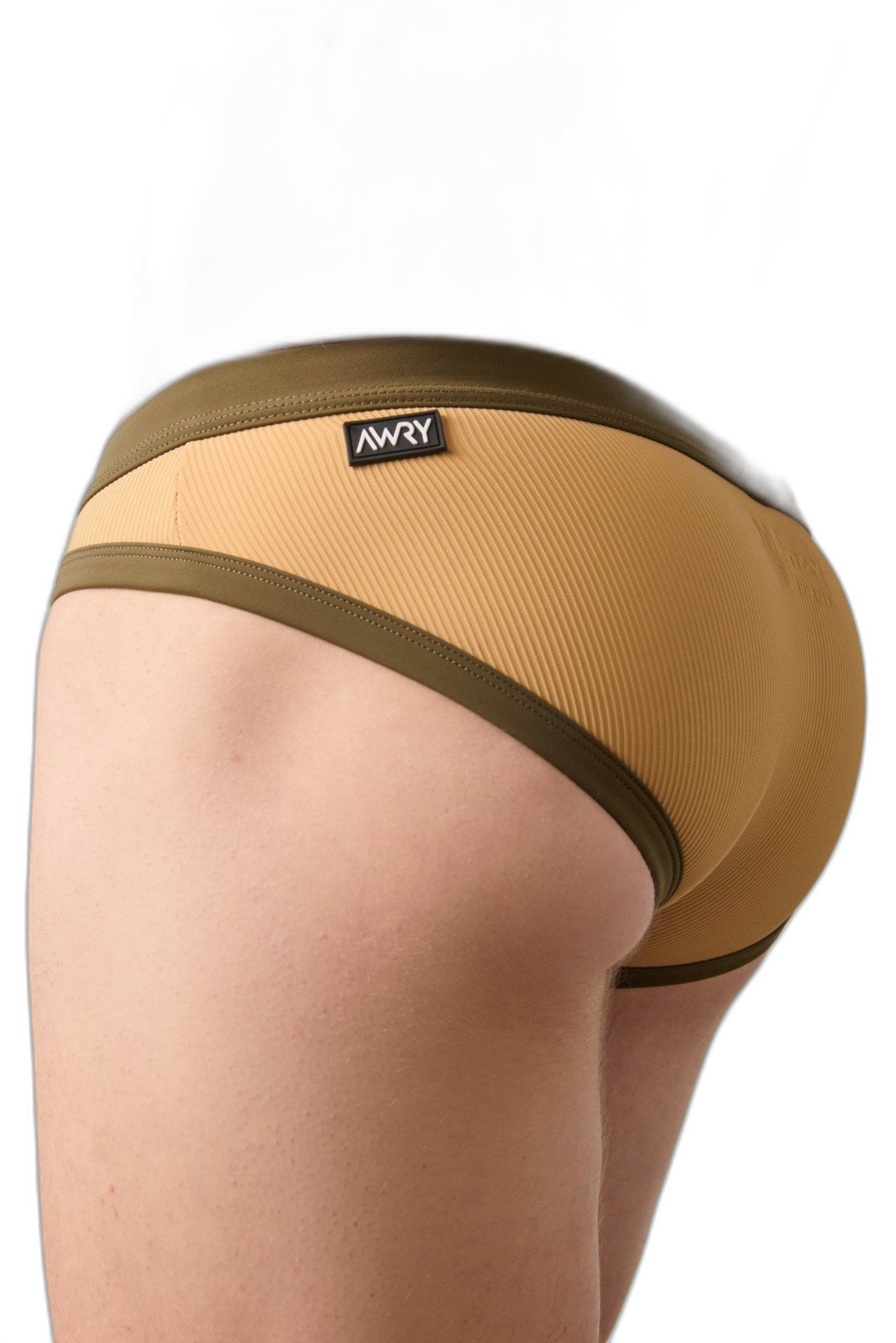 SURGE Contrast Swim Briefs - Sand