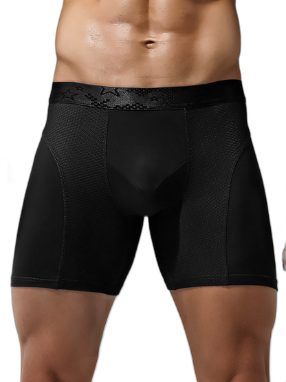 3 Pack Breathable Antibacterial Mesh Boxers Briefs