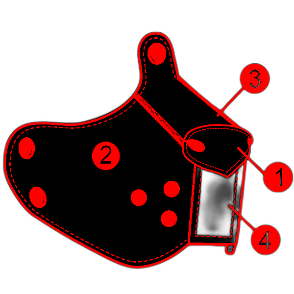 Build Your Own Neoprene K9 Puppy Muzzle