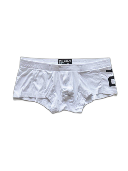 2-pack Men's Solid Color Comfortable Button-down Trunks