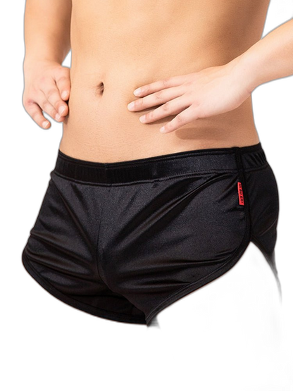 2 Pack Men's Home Loose-Fit Solid Color Seamless Smooth Boxers