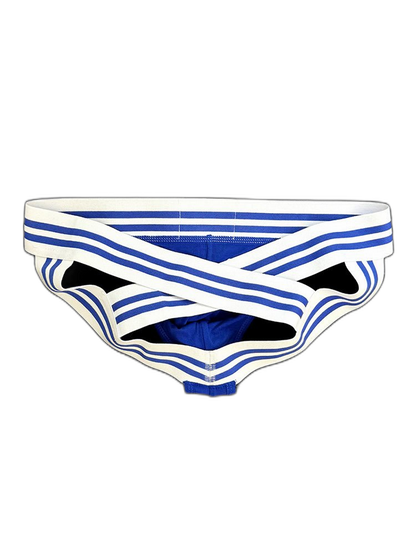 2 Pack Men's Sexy Low-Rise Breathable Trendy Design Lightweight Jockstrap