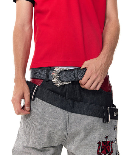 KIIKIO Y2K Asymmetric Jeans